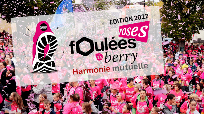 Clip vidéo : Foulées Roses du Berry 2022 (aftermovie)